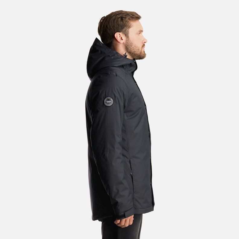 Chaqueta Hombre Suntra Steampro Hoody Jacket Negro Lippi I24-3