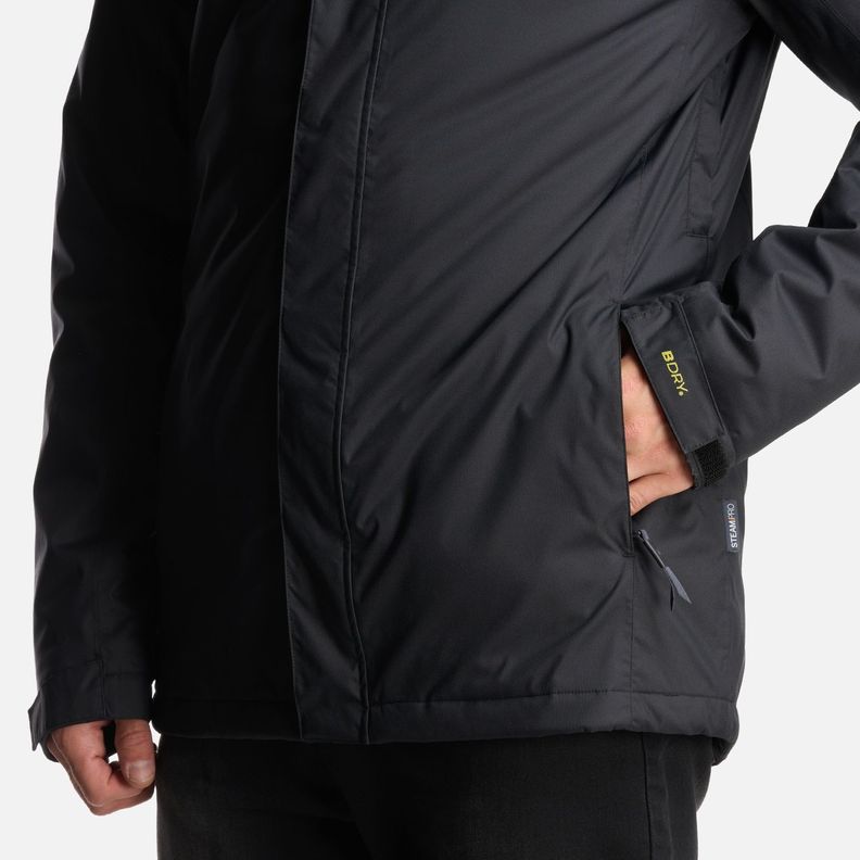Chaqueta Hombre Suntra Steampro Hoody Jacket Negro Lippi I24-6
