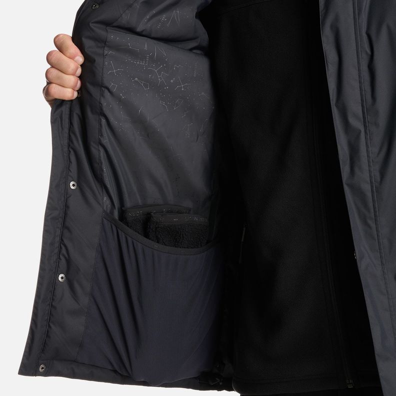 Chaqueta Hombre Suntra Steampro Hoody Jacket Negro Lippi I24-9