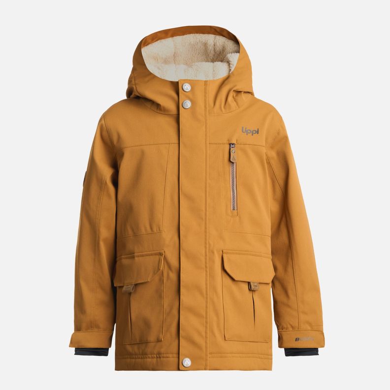 Chaqueta Niño Roble B-Dry Hoody Jacket Cafe Claro Lippi-0