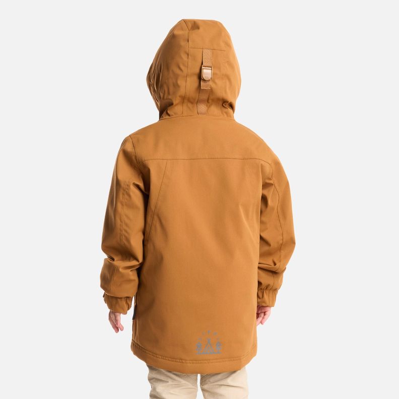Chaqueta Niño Roble B-Dry Hoody Jacket Cafe Claro Lippi-2