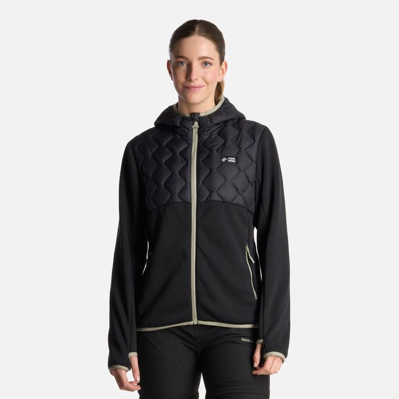 Chaqueta Mujer Altiplano Negro Haka Honu V25-0
