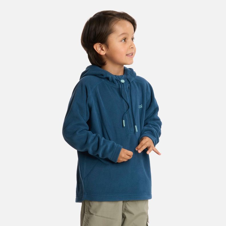 Polar Niño Cold Day Therm-Pro Hoody Azul Piedra Lippi I25-1