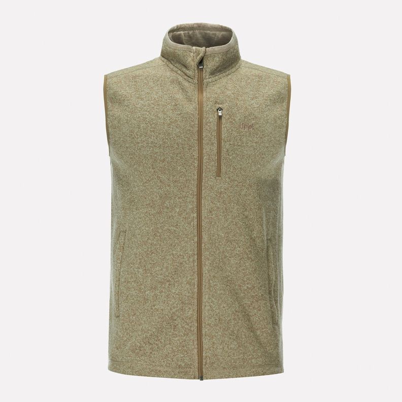 Chaqueta Hombre Coronado Therm-Pro Vest Melange Beige Lippi-0