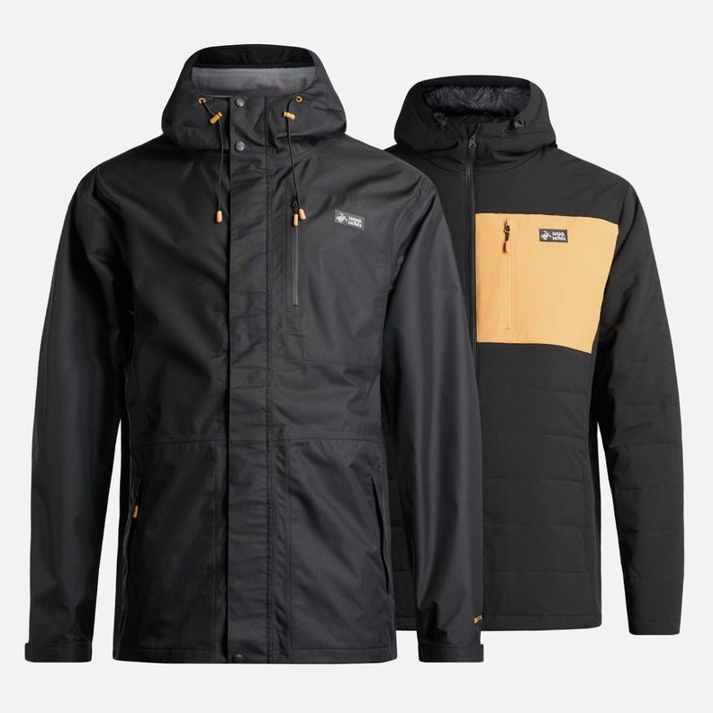 Chaqueta Hombre Perro Guapo Pro Negro Haka Honu-0
