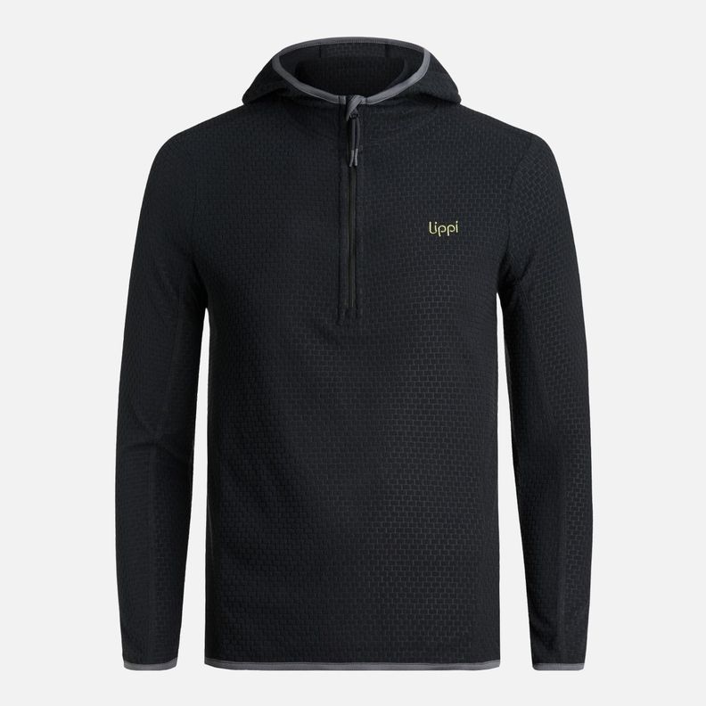 Polerón Teen Boy Mild Nano-F 14 Zip Hoody Negro Lippi V25-5