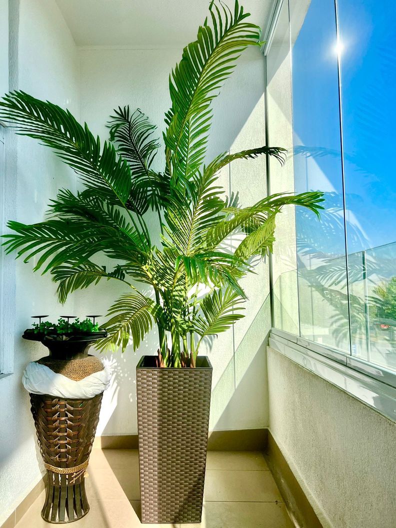 Planta Artificial Palmera Areca Premium 180 Cm/ Arbusto Real-3