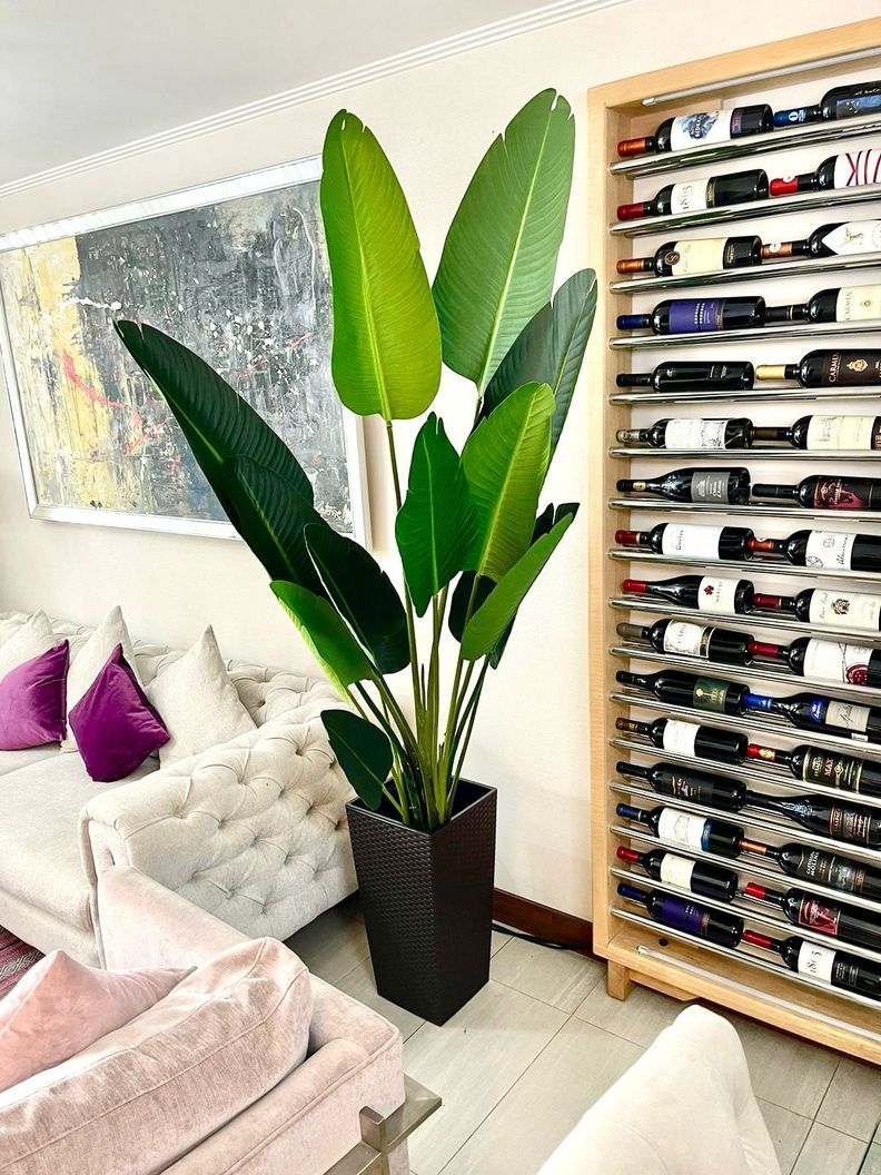Planta Artificial Ave del Paraiso 180 cm. / 12 Hojas-4
