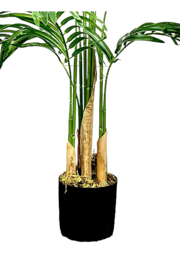 Planta Artificial Palmera 120 Cm Luxury 10 Hjs/ Arbusto Real-1