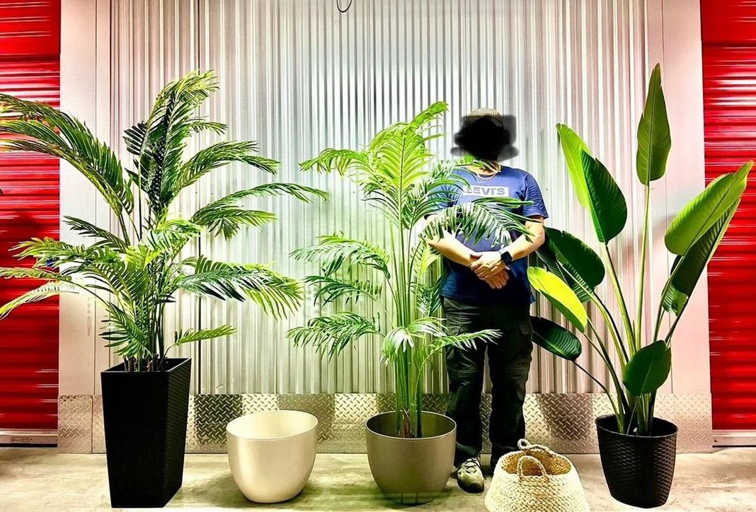 Planta Artificial Banano 120 Cm Luxury 12 Hjs / Arbusto Real-5