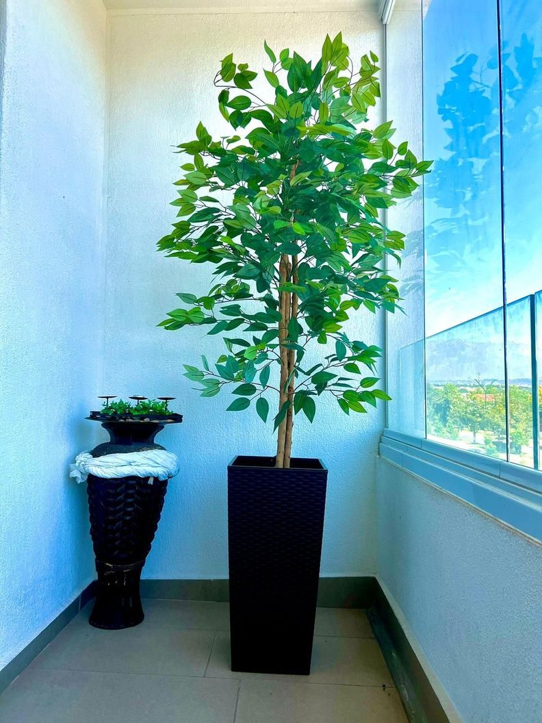 2 X 1 Plantas Artificiales Premium Ficus 160 Cm-4