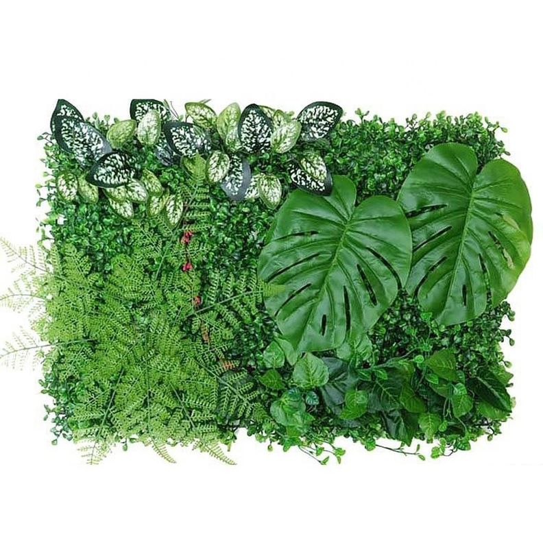 Jardin Muro Vertical Artificial B palmeta Plantas 60x40 cm Verde 40 C