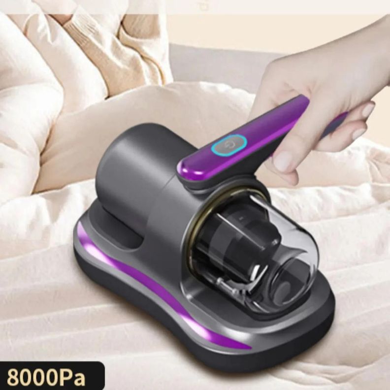 Aspiradora Inalámbrica UV Antiácaros para Colchones Sofás-1