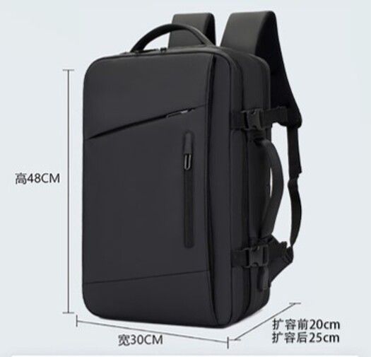 Mochila de Cabina 45x35x20 Avion Expandible Impermeable 40L-4