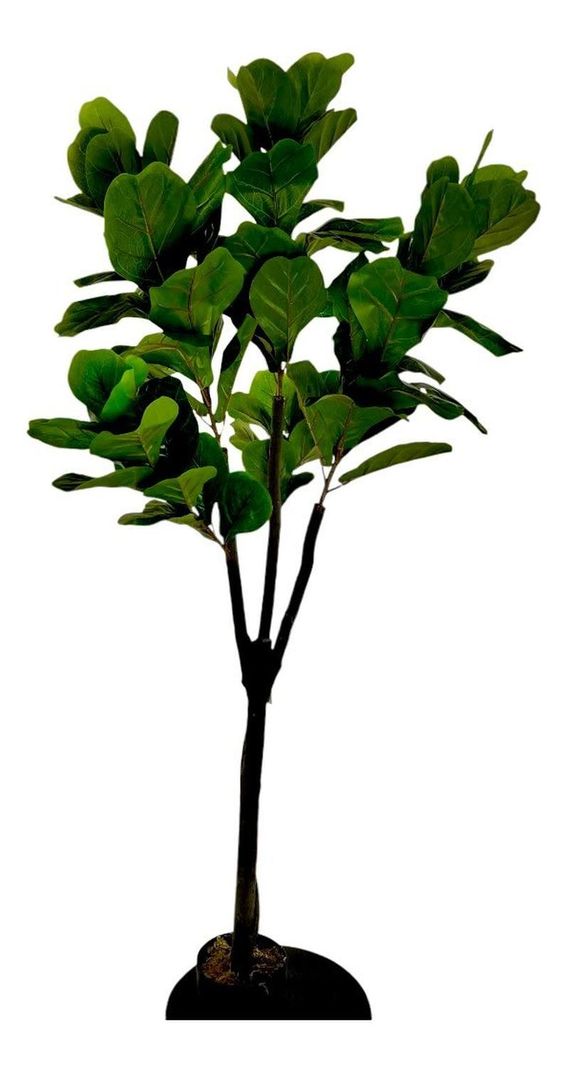 Planta Artificial Ficus Lyrata 180 Cm. De 88 Hjs Y 3 Troncos-0