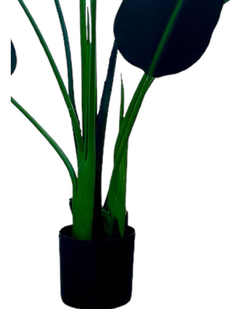 Planta Artificial Ave Paraíso 160 Cm/10 Hojas / Arbusto Real-4