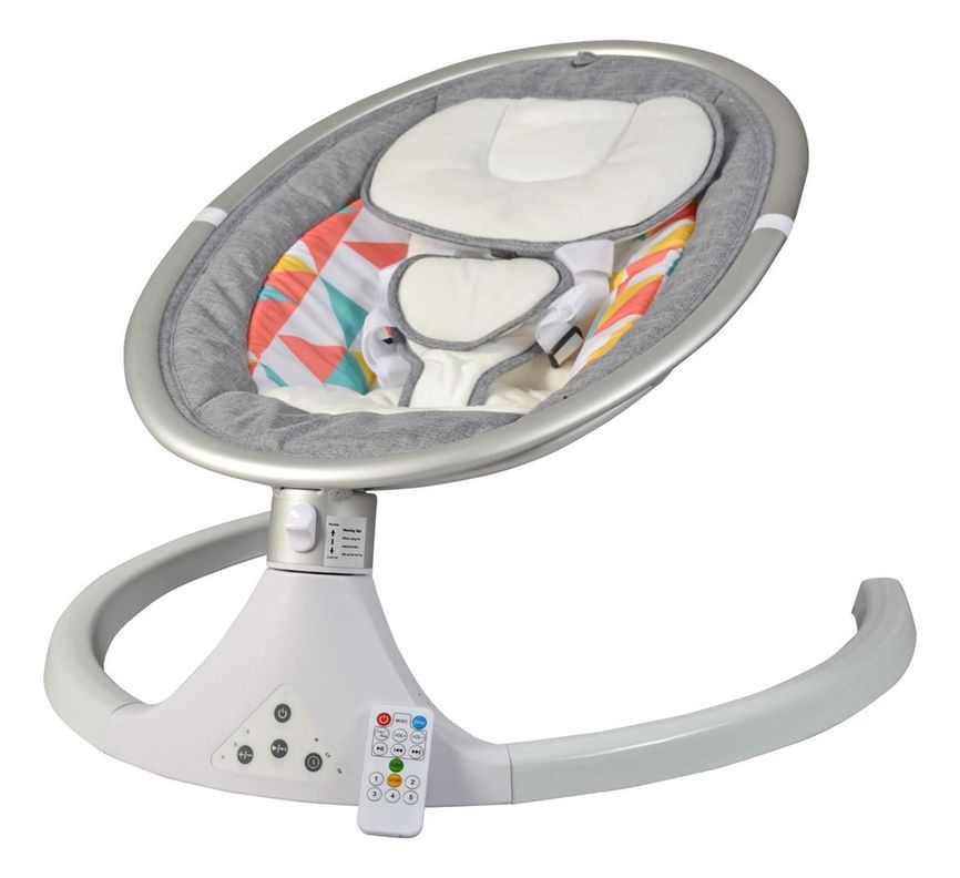 Cuna Bebe Mecedor Eléctrico 3 En 1 Música Silla Mecedora-0