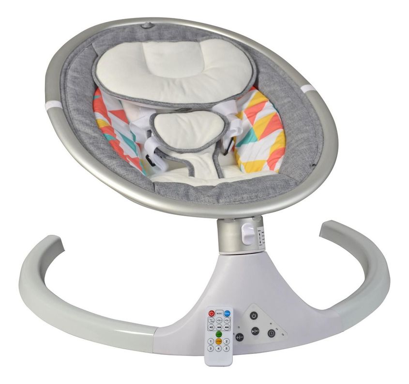 Cuna Bebe Mecedor Eléctrico 3 En 1 Música Silla Mecedora-3
