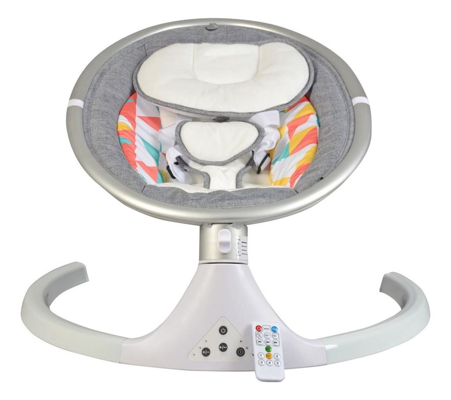 Cuna Bebe Mecedor Eléctrico 3 En 1 Música Silla Mecedora-4