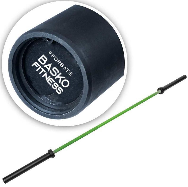 Barra Olimpica Cerakote Green 1500 lbs-0
