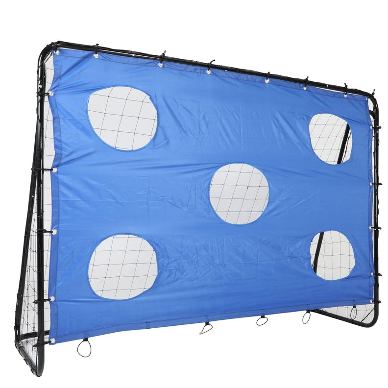 Arco de Futbol 240x170cm con Red y Punteria