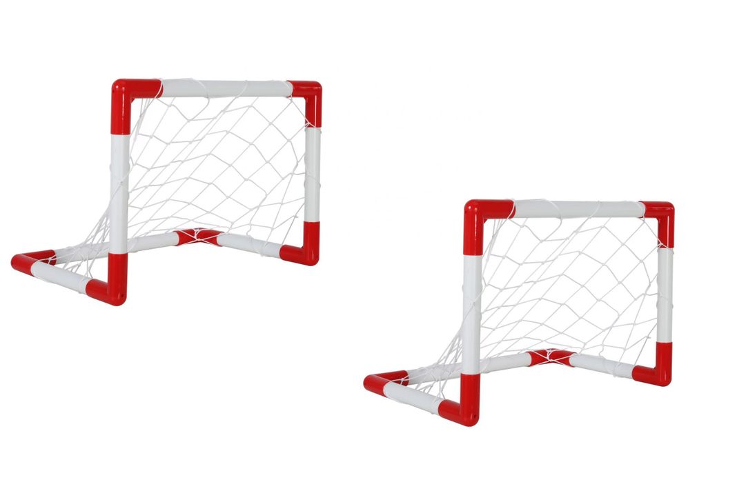 Pack 2 Arco De Futbol Juguete Kids Pro 60x40x40cm-0