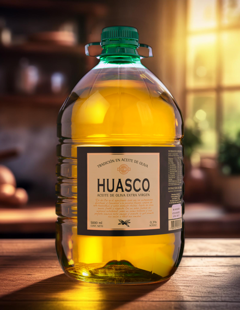 Aceite de Oliva extra virgen Huasco 4 x 5000 ml-1