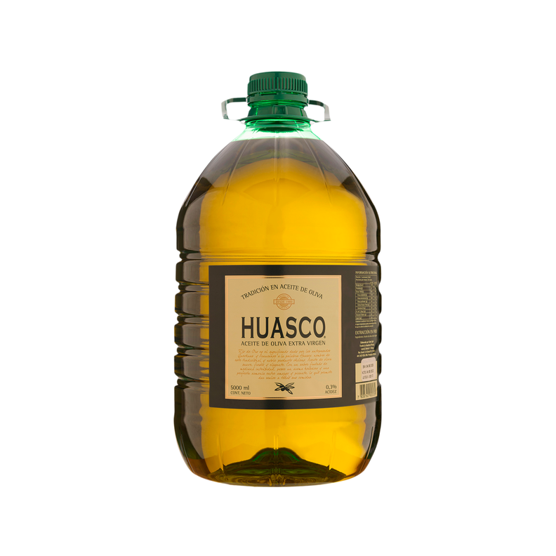 Aceite Oliva Extra Virgen Huasco 1 x 5000 ml Verde Olivo