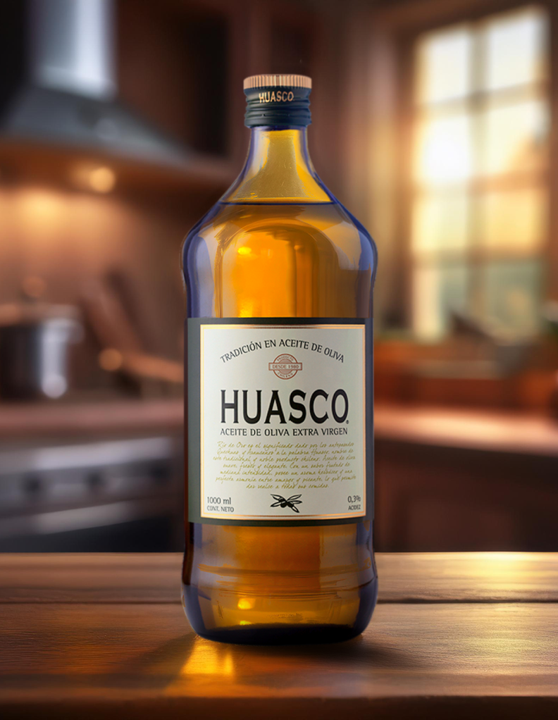 Aceite de Oliva extra virgen Huasco 4 x 1000 ml-3