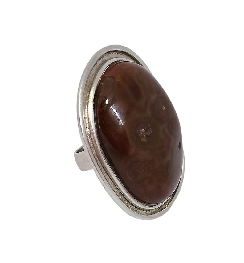 Anillo Gran Venturina Plata 950-0