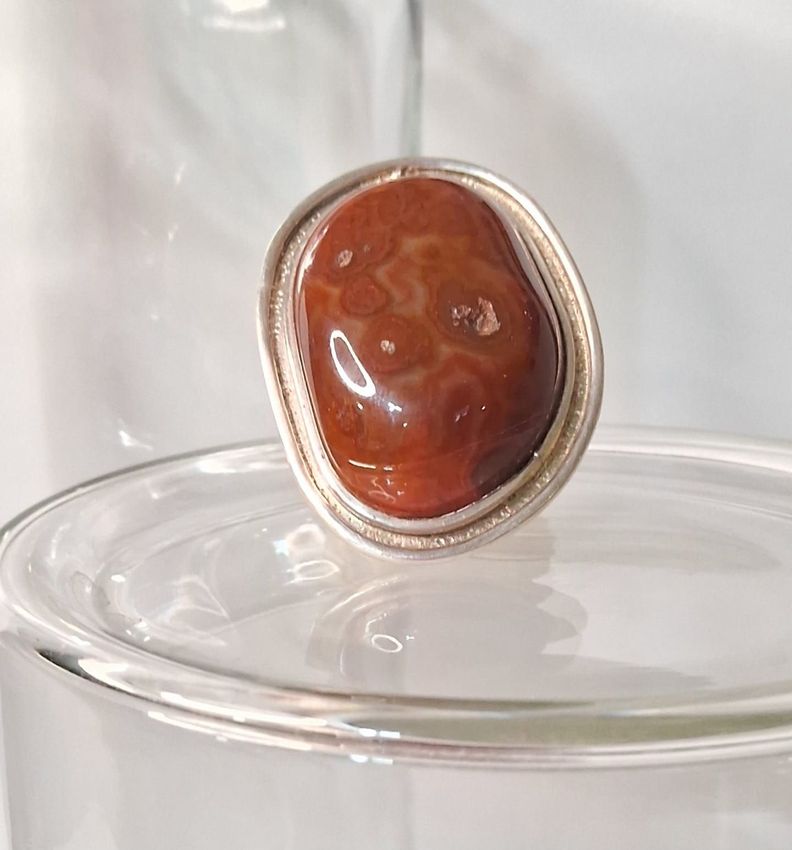 Anillo Gran Venturina Plata 950-2