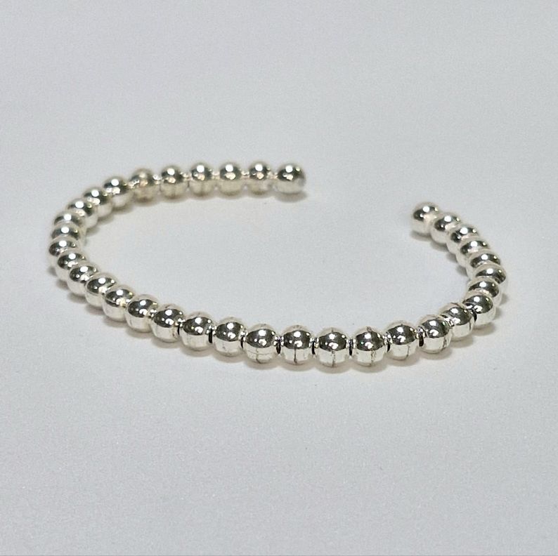 Esclava de Bolitas de Plata 925-1