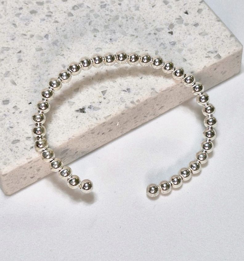 Esclava de Bolitas de Plata 925-2