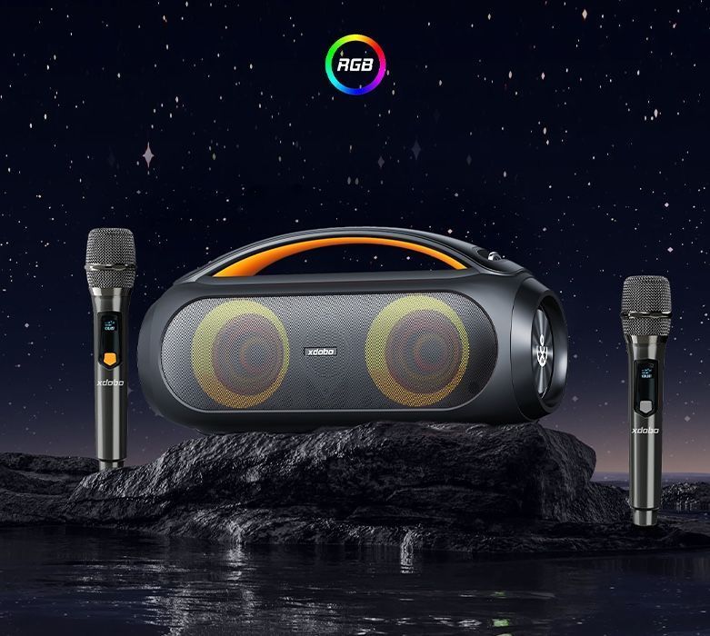 Parlante Karaoke Bluetooth Xdobo Vibe Plus - 80W-3