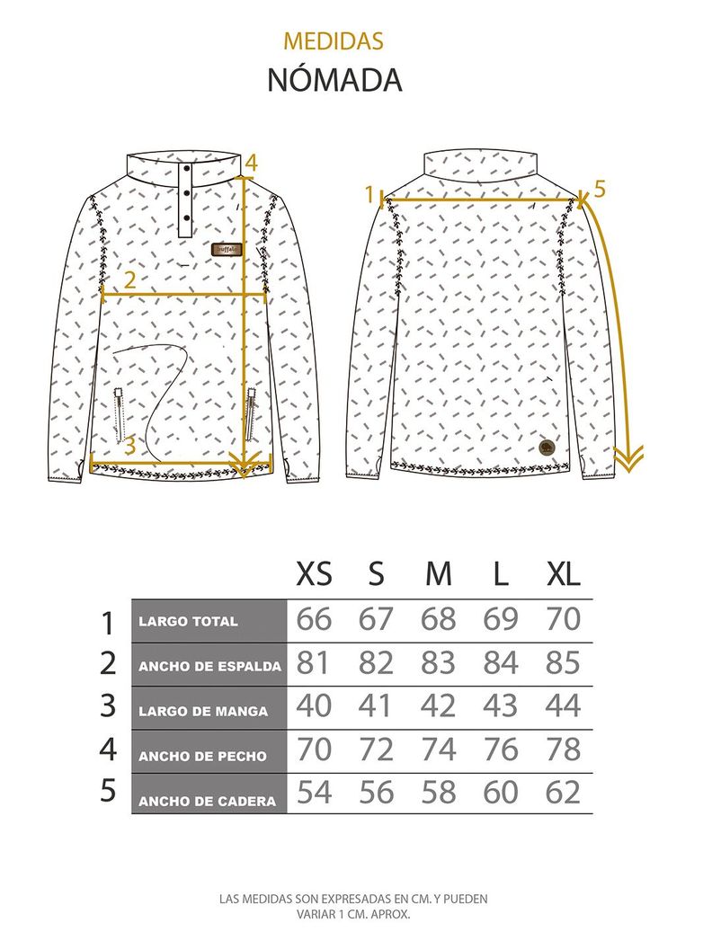 Chaqueta Nomada Print Mujer Buffalo-4