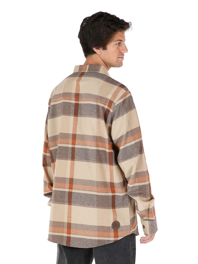 Camisa Corteza Cafe Hombre-2