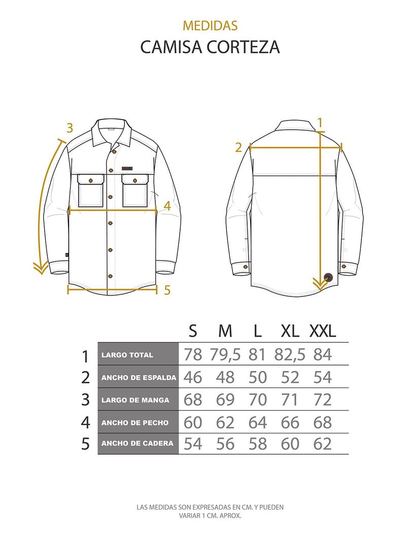 Camisa Corteza Cafe Hombre-4