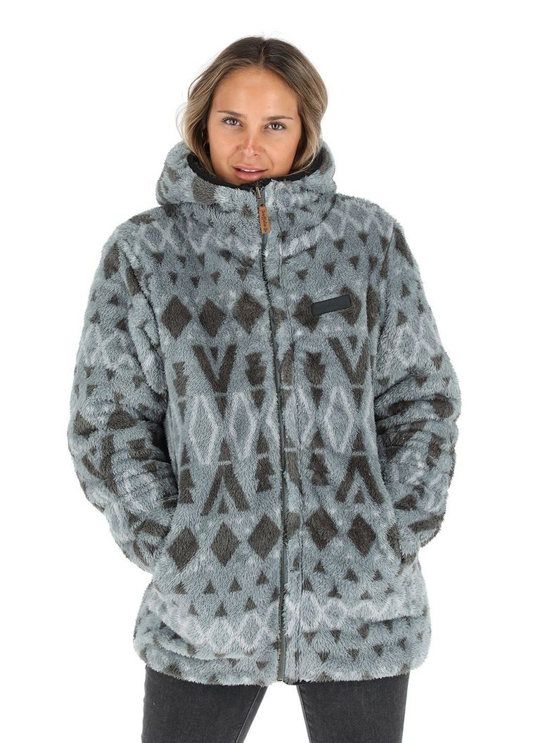 Chaqueta Reversible Chipodos Mujer Buffalo-4