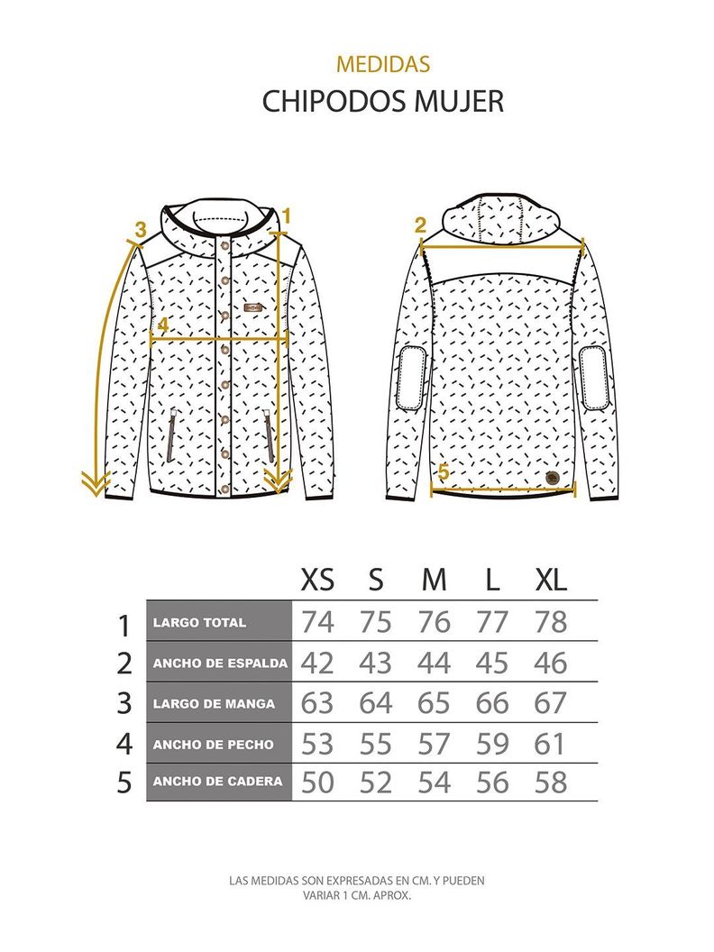 Chaqueta Reversible Chipodos Mujer Buffalo-7