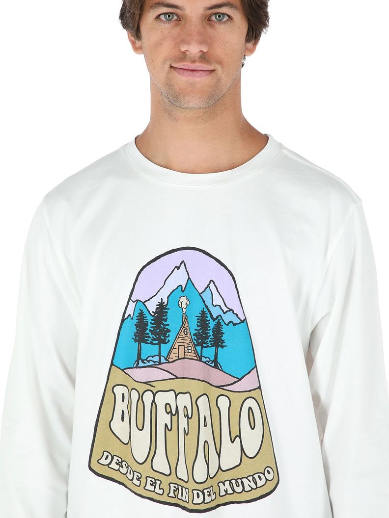 Polera Refugio Blanco Hombre-3