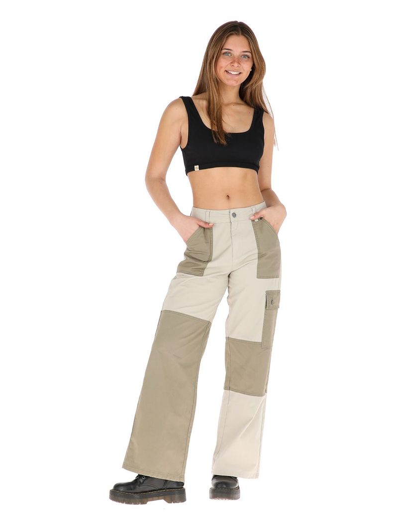 Pantalon Hueñauca Verde Mujer-1