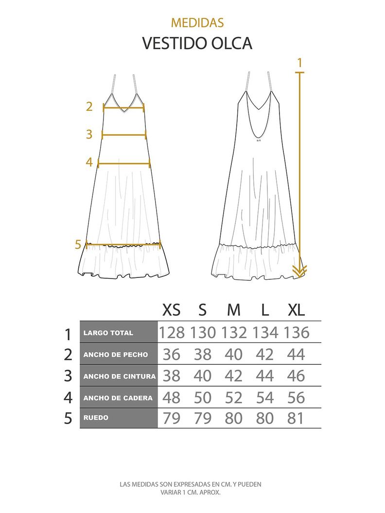 Vestido Olca Gris Mujer-5