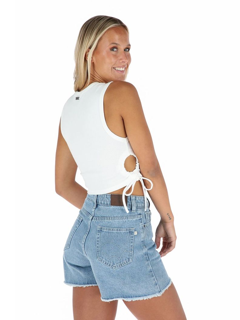 Polera Traila Blanco Mujer Buffalo-2