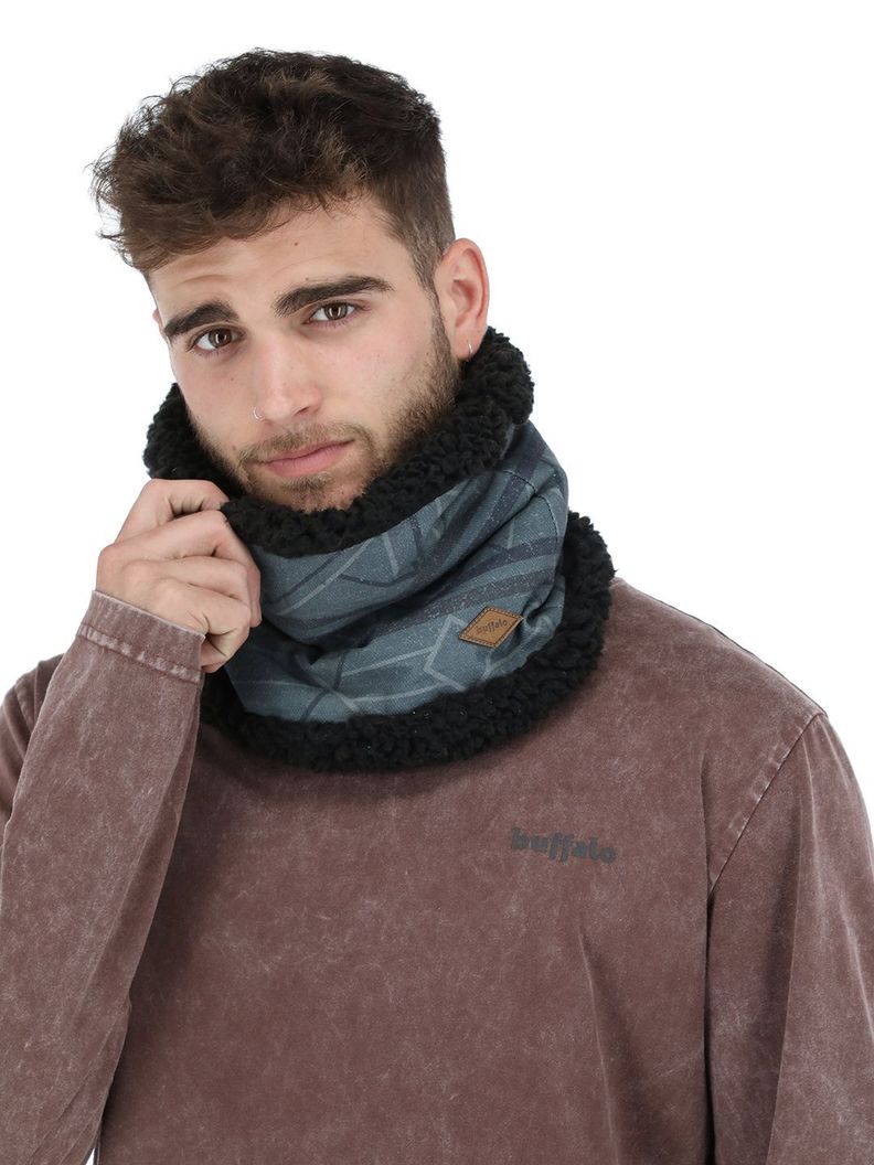 Buff Diseño Azul Unisex-0