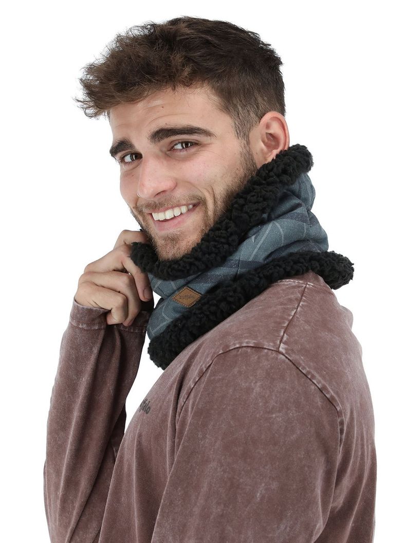 Buff Diseño Azul Unisex-4