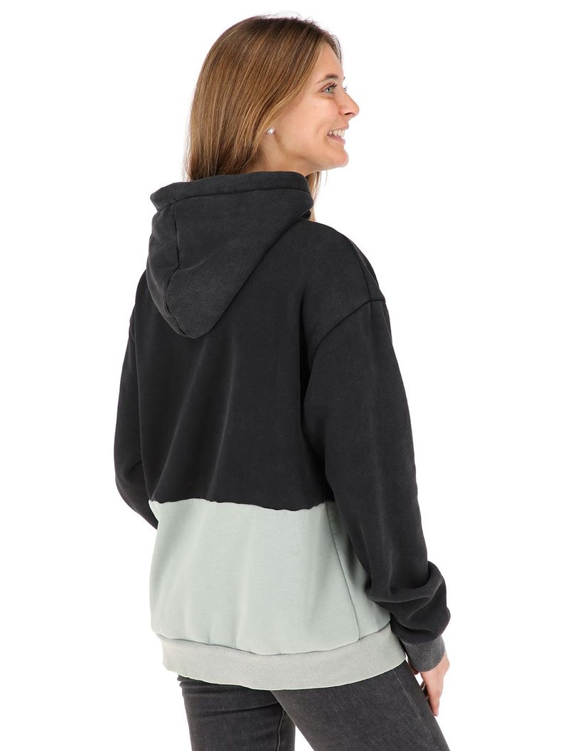 Poleron Fusca Negro Mujer-2