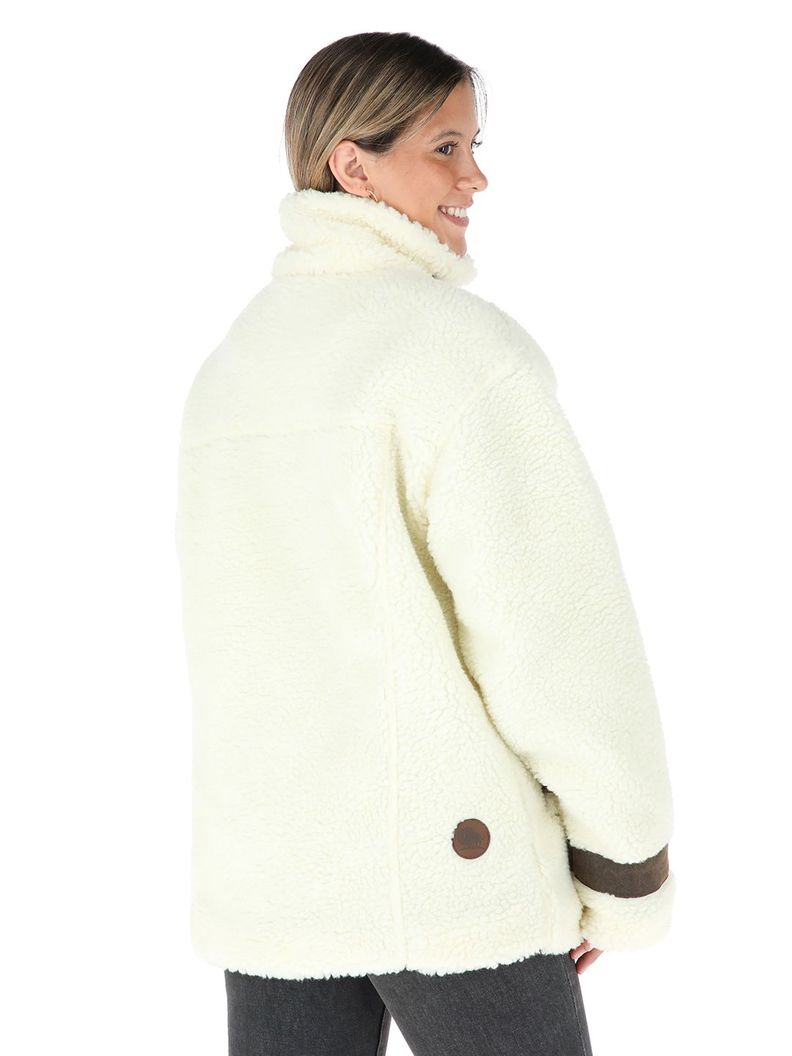 Chaqueta Petra Crudo Mujer-2