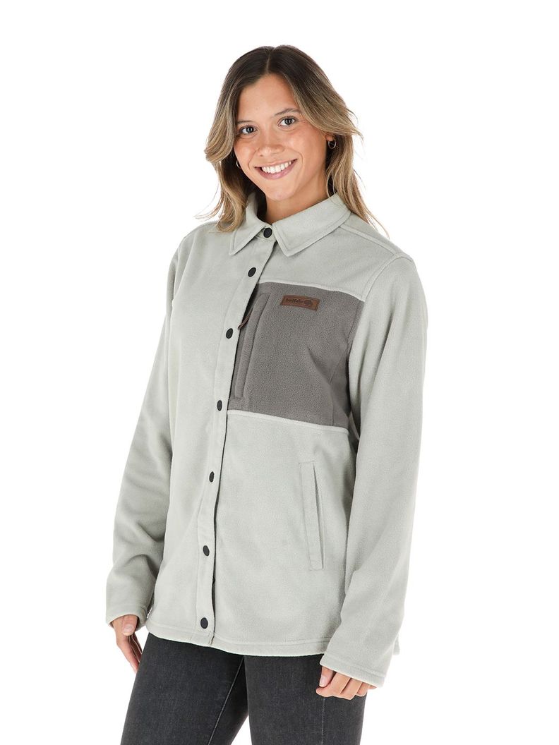 Camisa Budi Gris Claro Mujer-0