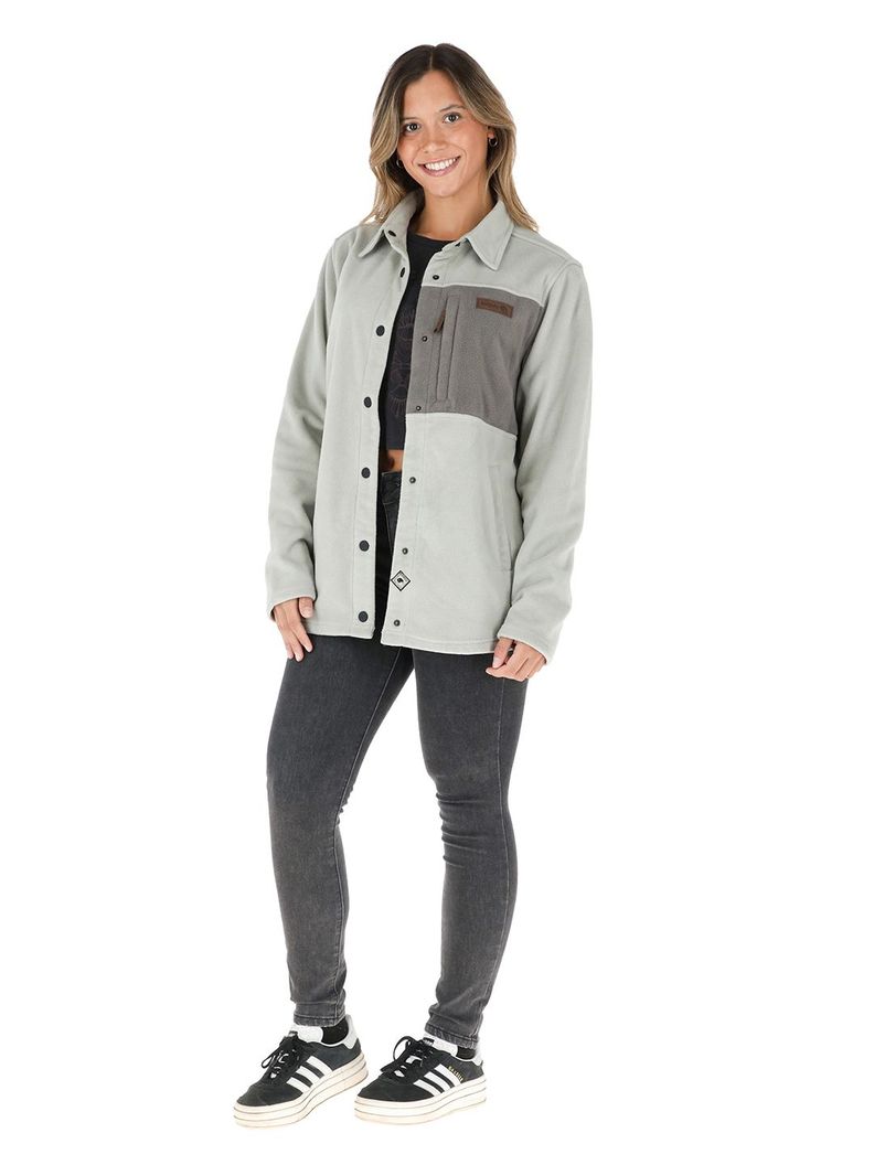 Camisa Budi Gris Claro Mujer-1