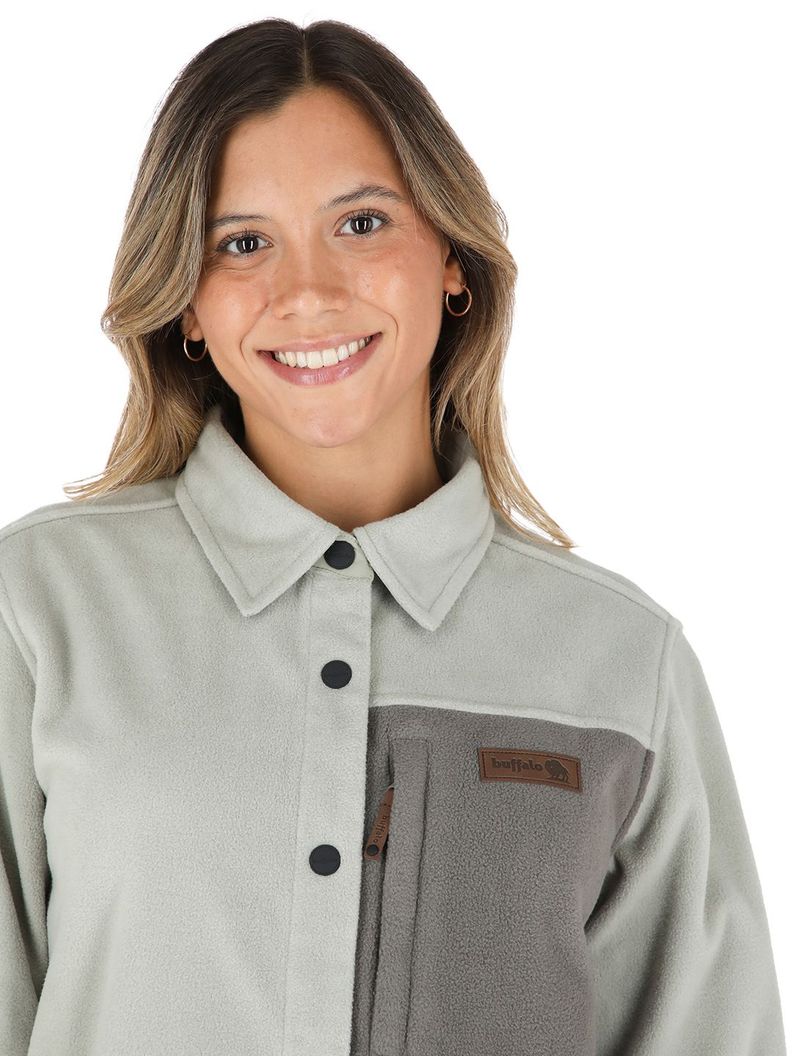 Camisa Budi Gris Claro Mujer-3